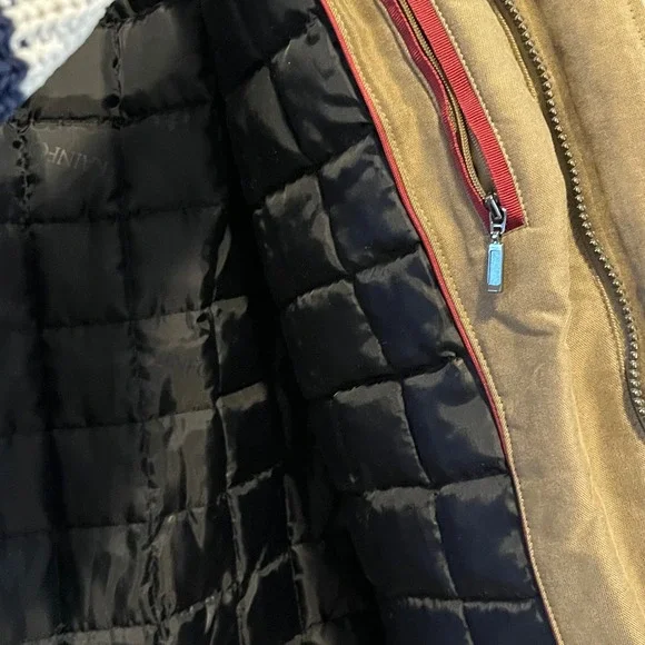 RAINFOREST Men's Utility Jacket Olive Military Style Button Up Barn Cores Size M - Picture 10 of 14